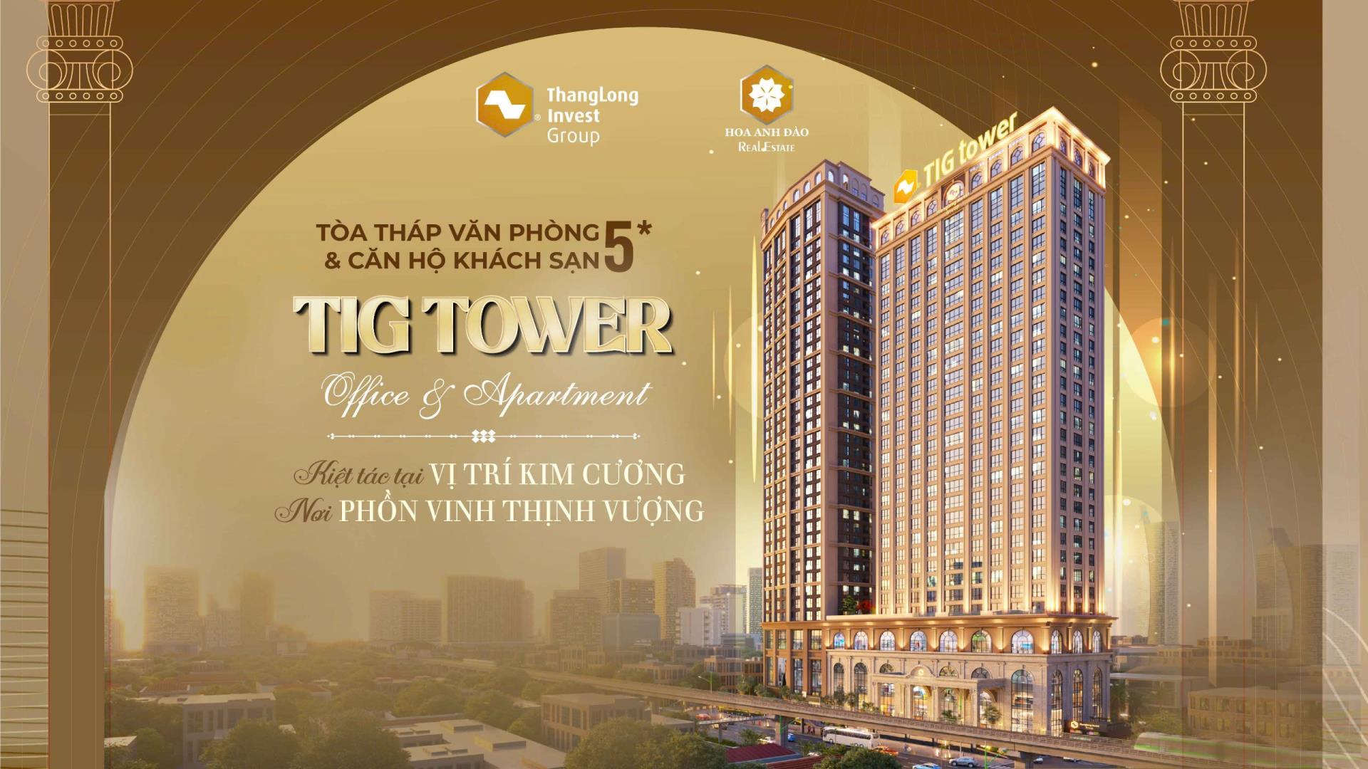 Banner giới thiệu dự án TIG Infinity